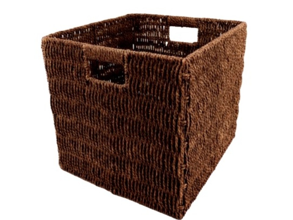 Refined Paper Cord Collapsible KD Storage Basket
